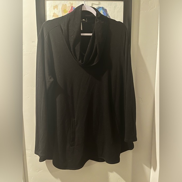 ❌SOLD❌1X Cable & Gauge Cowl Neck Pullover - Picture 1 of 3